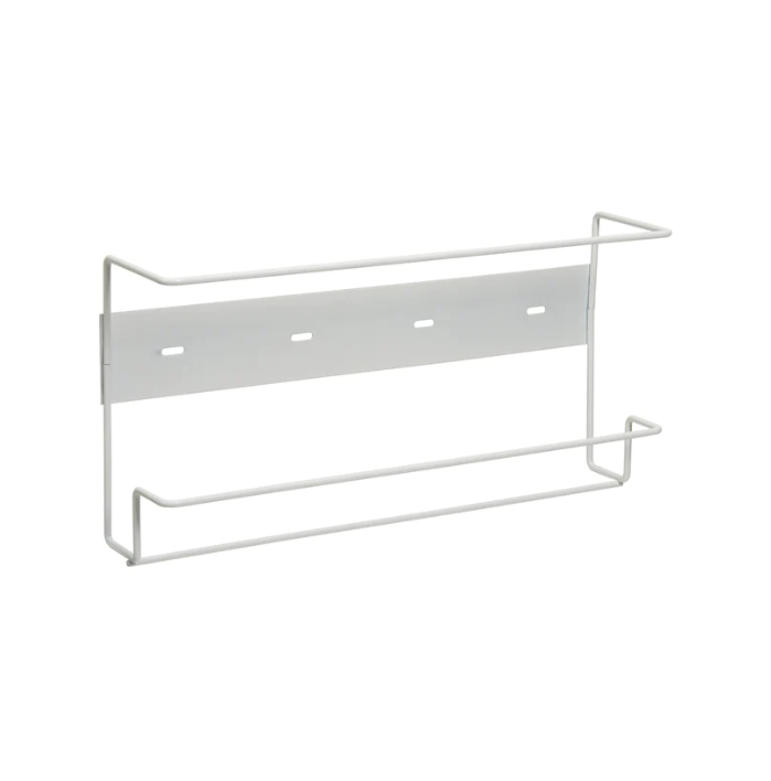 Glove Box Dispenser, Non Divided, White, Coated Wire