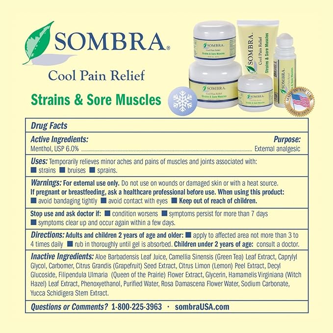 Cool Therapy Pain Relieving Gel