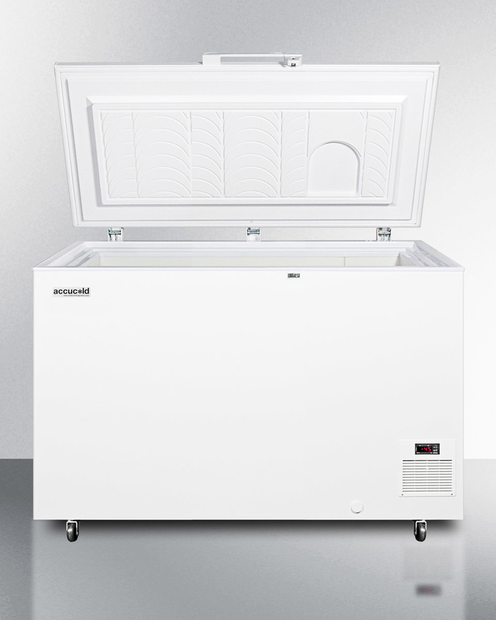 Lab Chest Freezer 11 Cu Ft, Minus 45C, Digital Thermostat, Keyed Lock, Casters