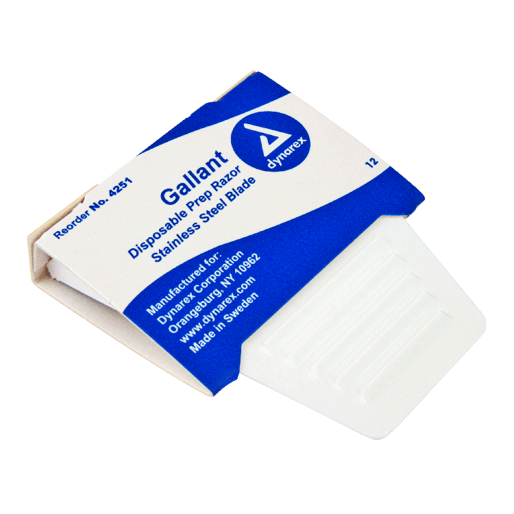 Gallant Disposable Prep Razors 250 Case