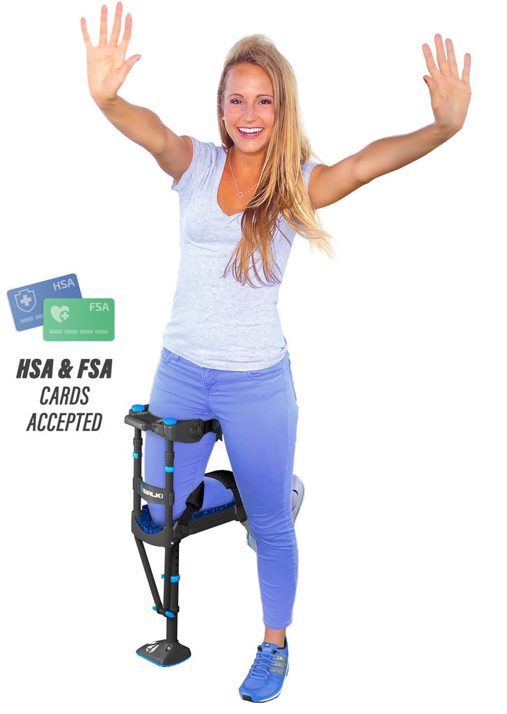 3.0 Hands Free Crutch Pain Free Knee Crutch Alternative to Crutches