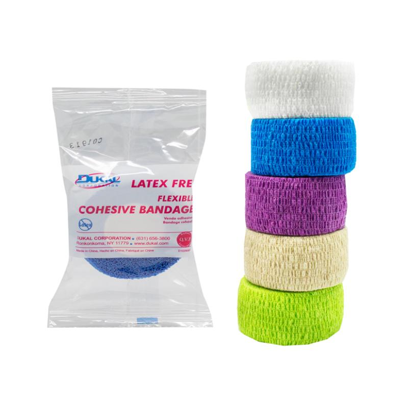 Cohesive Bandages, Non Sterile, Latex Free