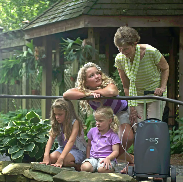 Eclipse 5 Portable Oxygen Concentrators with Extra Battery