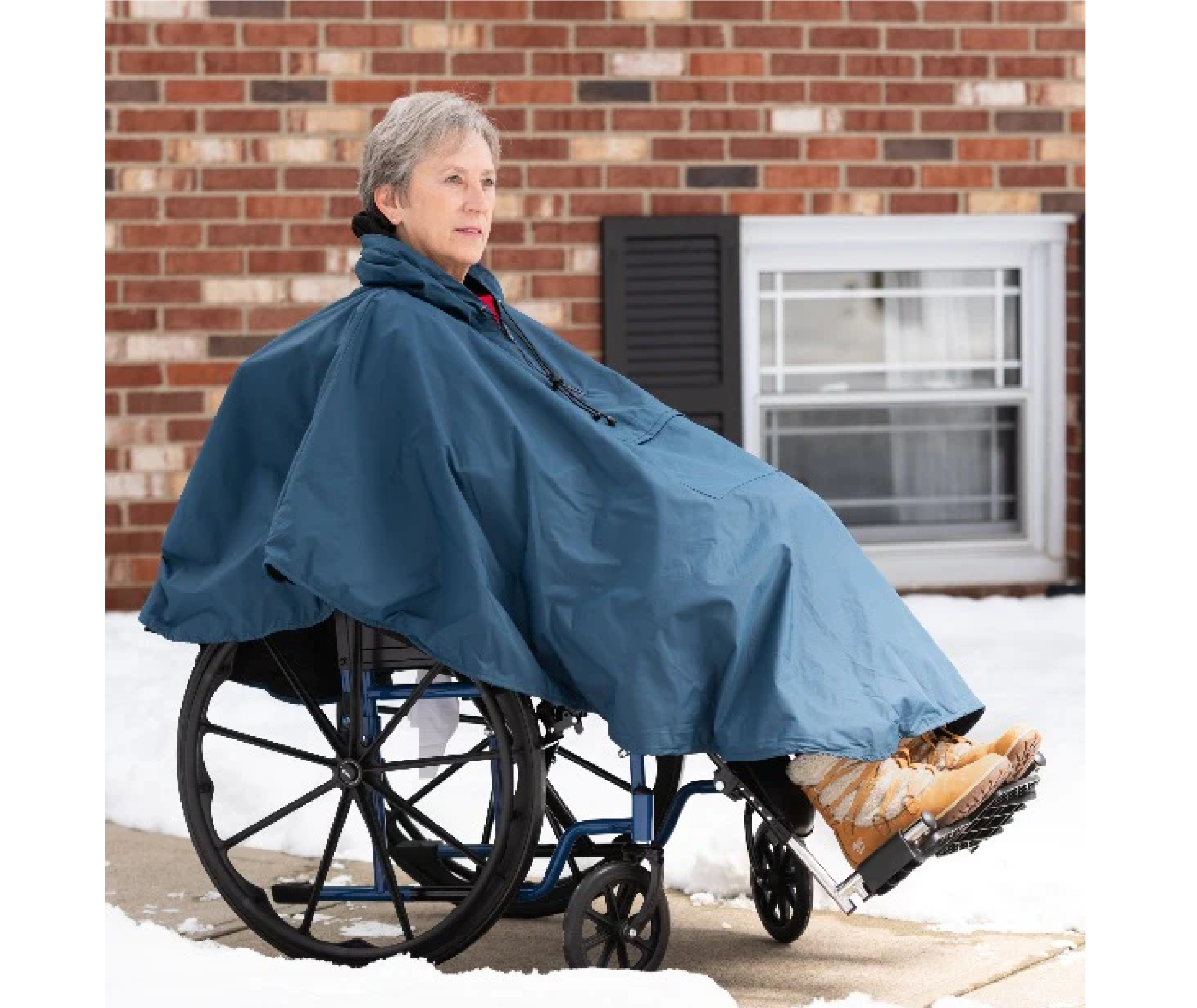 Premium Packable Wheelchair Poncho