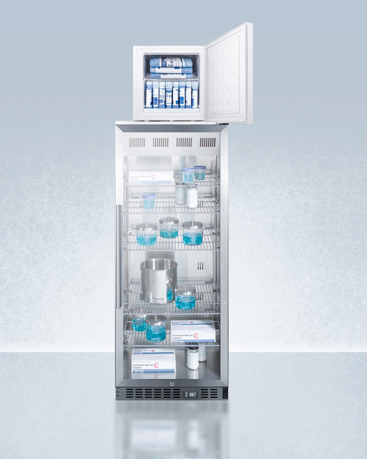 24" Wide All Refrigerator / All Freezer Combination