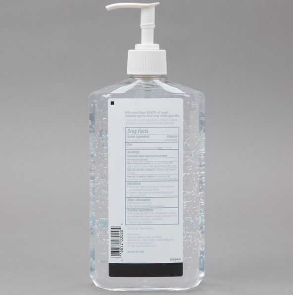 Purell Advanced Hand Sanitizer, Refreshing Gel