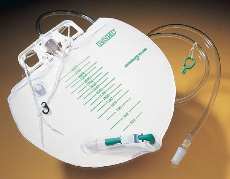 Urinary Drain Bag with Anti Reflux Valve, Sterile, Vinyl