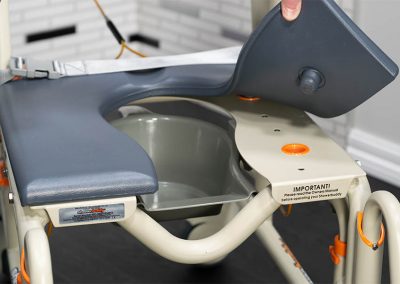  Roll in Bath Shower Commode Chair with Tilt
