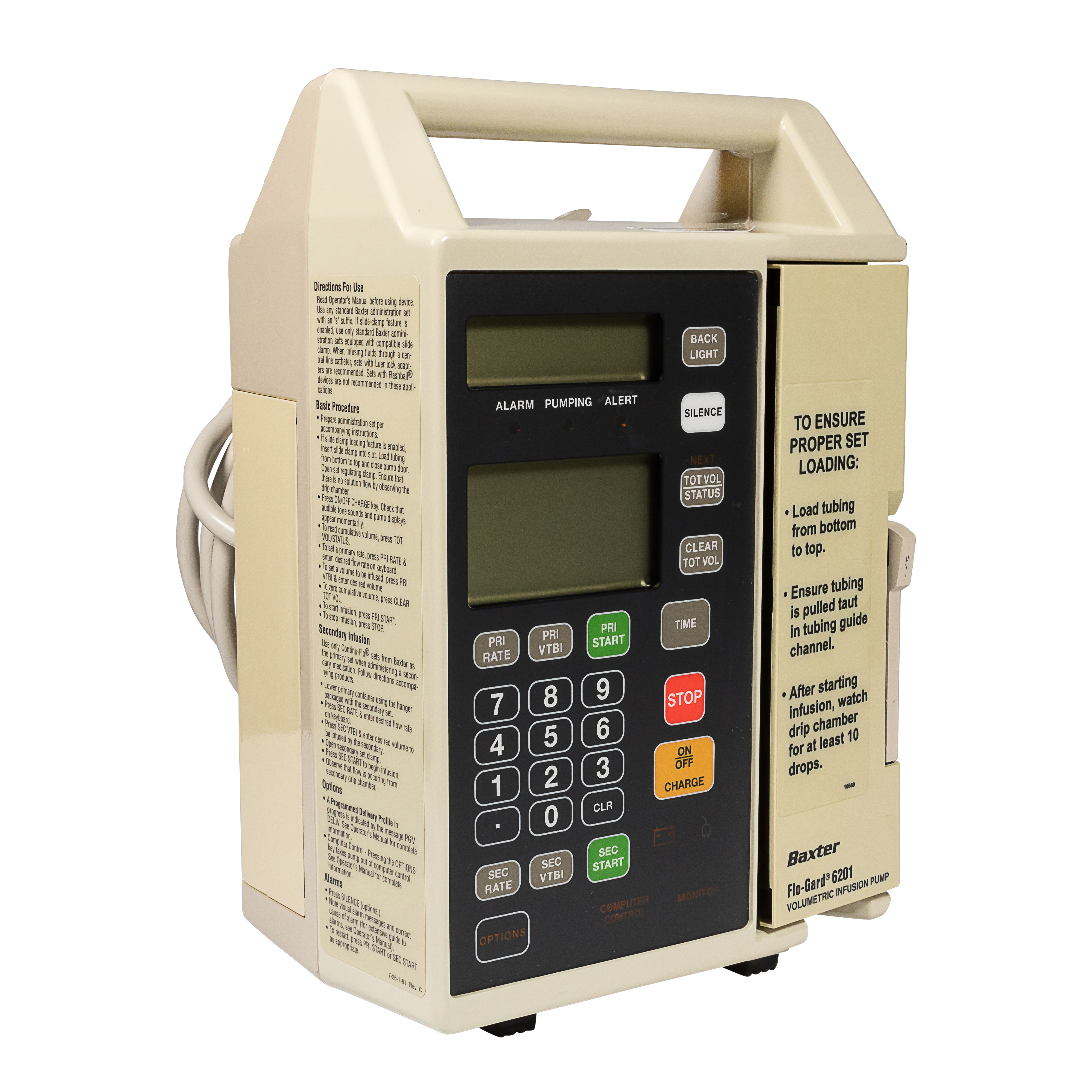 Flo-Gard 6201 Infusion Pump Volumetric Refurbished