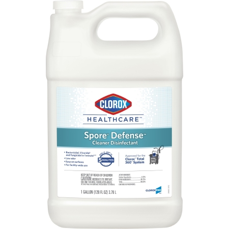Healthcare Spore10 Defense Surface Disinfectant Cleaner, Refill Sporicidal, 128 oz