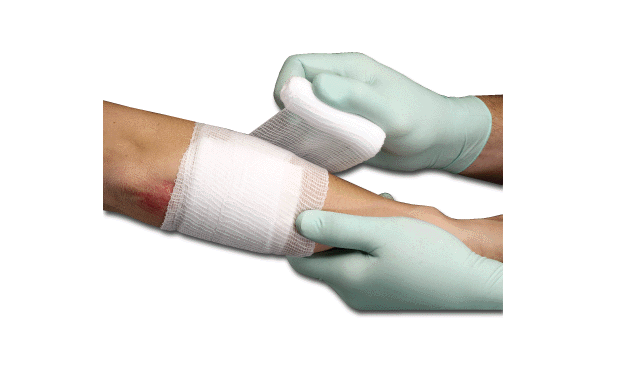 Conforming Stretch Gauze, Basic Care, 4", Sterile