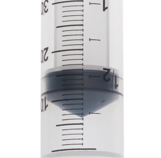 AMSure Flat Top Piston Syringe