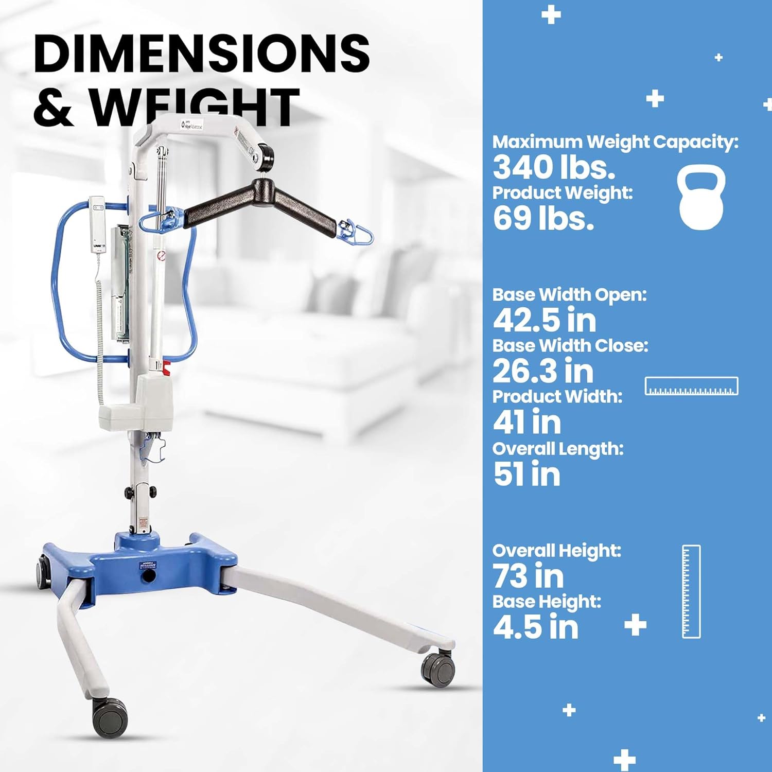 Advance Portable Electric Patient Lift 