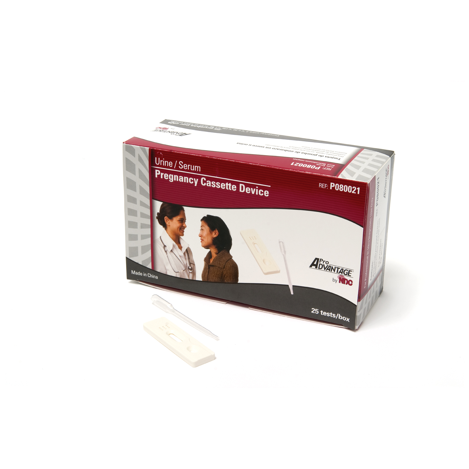 hCG Urine / Serum Pregnancy Cassette Device - Box of 25