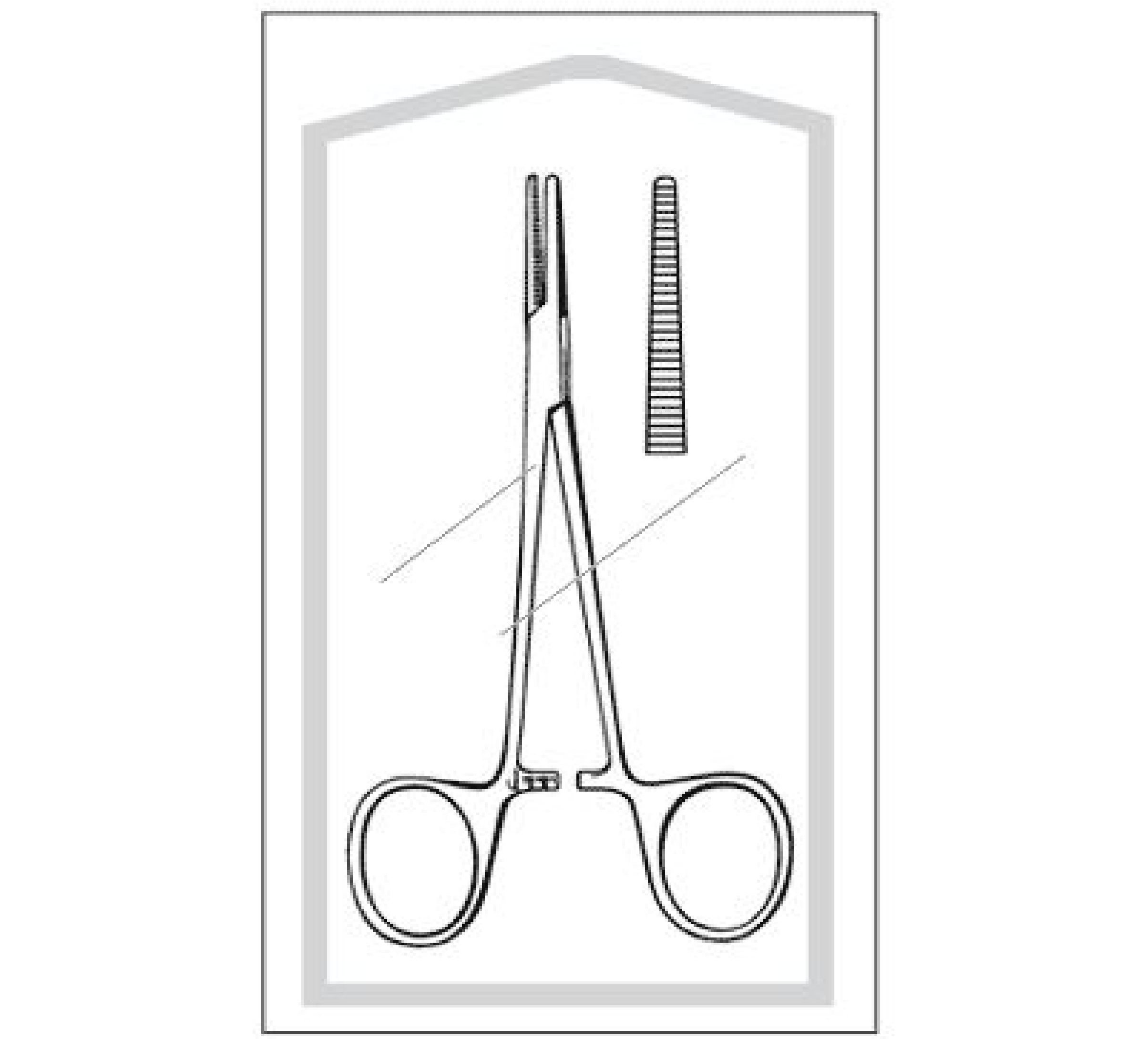 Halsted Mosquito Forceps, 5"