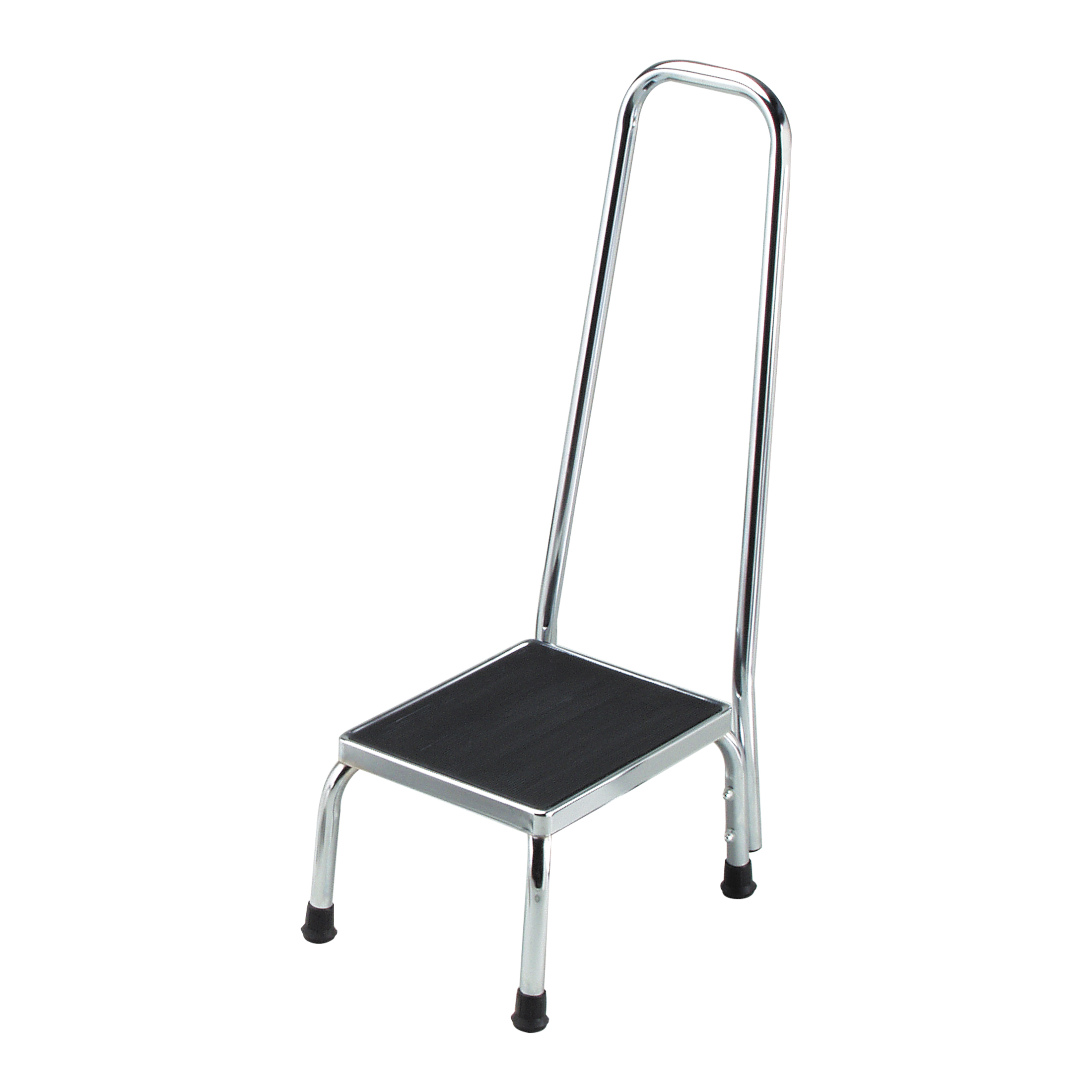 Foot Stool with Handrail, 11" x 14" Platform