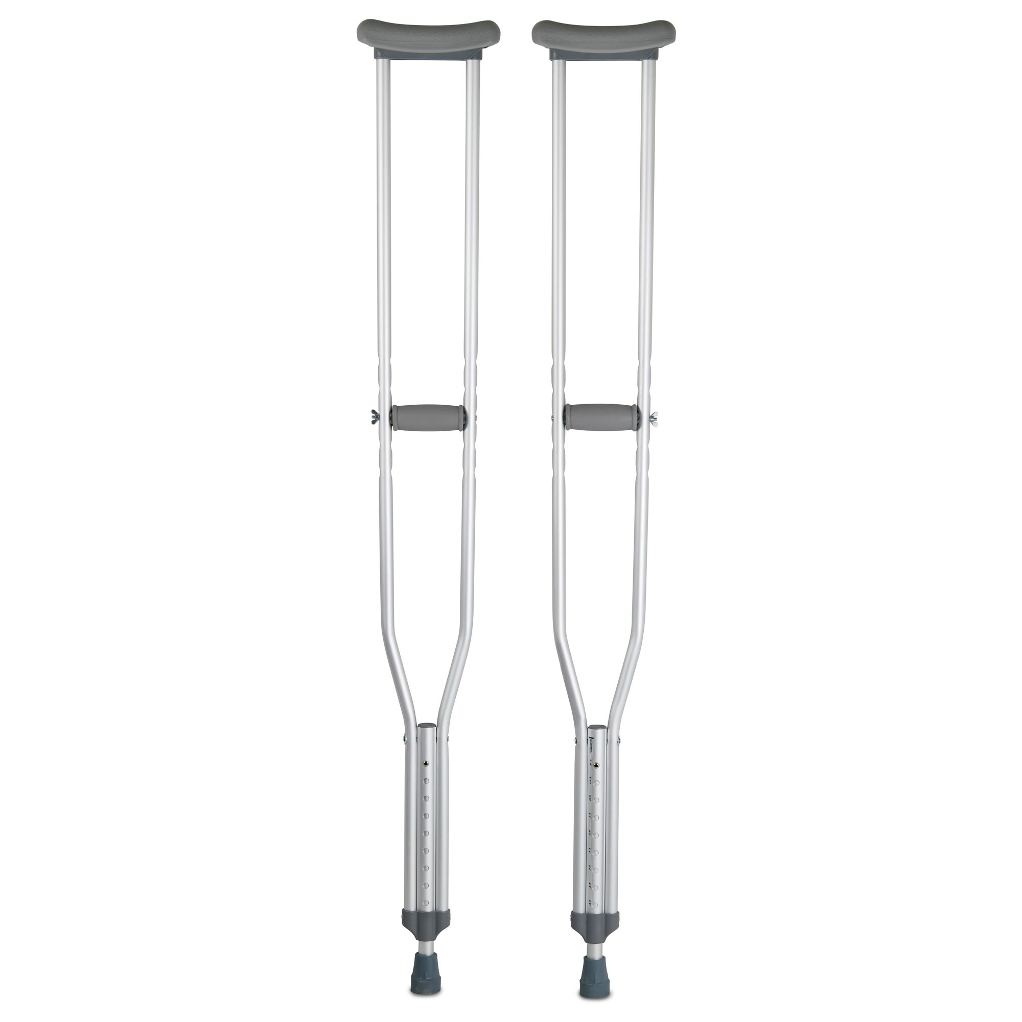 Underarm Crutches Aluminum Frame Tall Adult