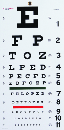 Snellen Eye Chart