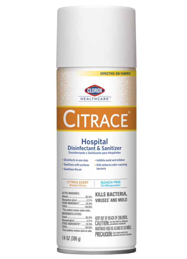 Citrace Hospital Disinfectant and Sanitizer, 14 oz