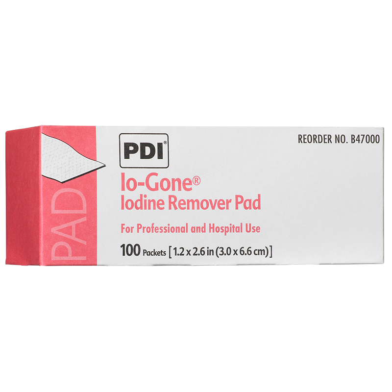 PDI IO Gone Iodine Remover Pads