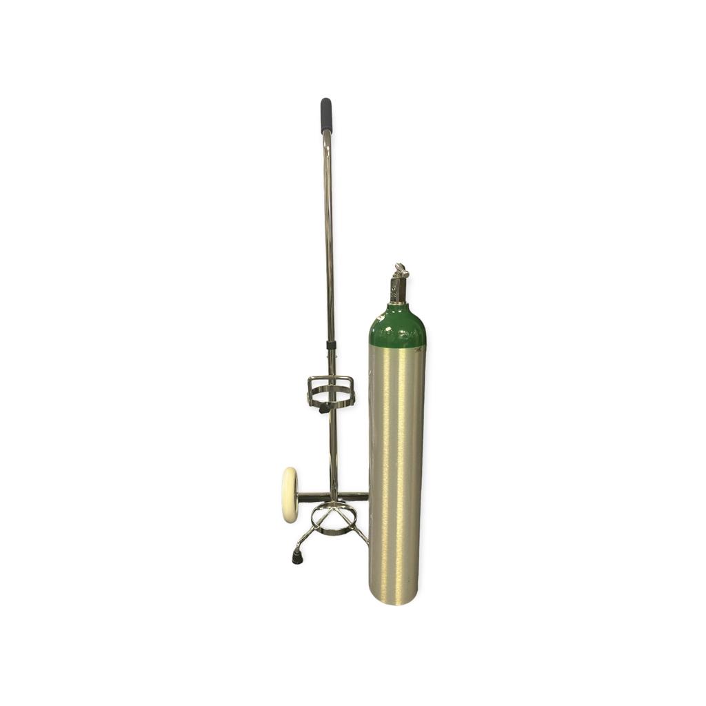 'E' Oxygen Kit on Cart Empty