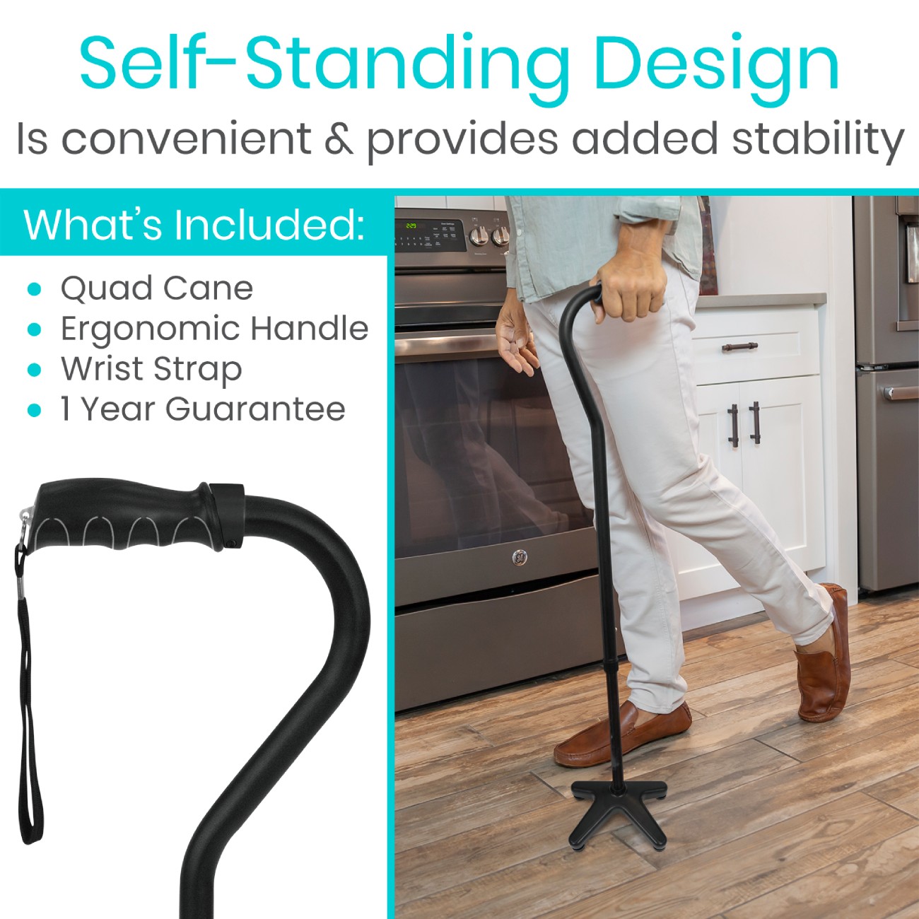 SureWalk Quad Cane