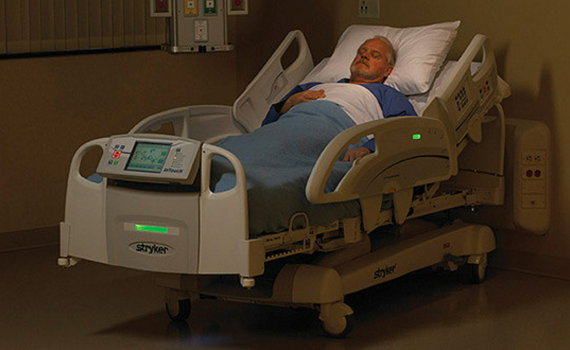 InTouch Critical Care Hospital Bed Refurbished