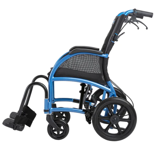 Excursion Small Transport Wheelchair with Attendant Brake