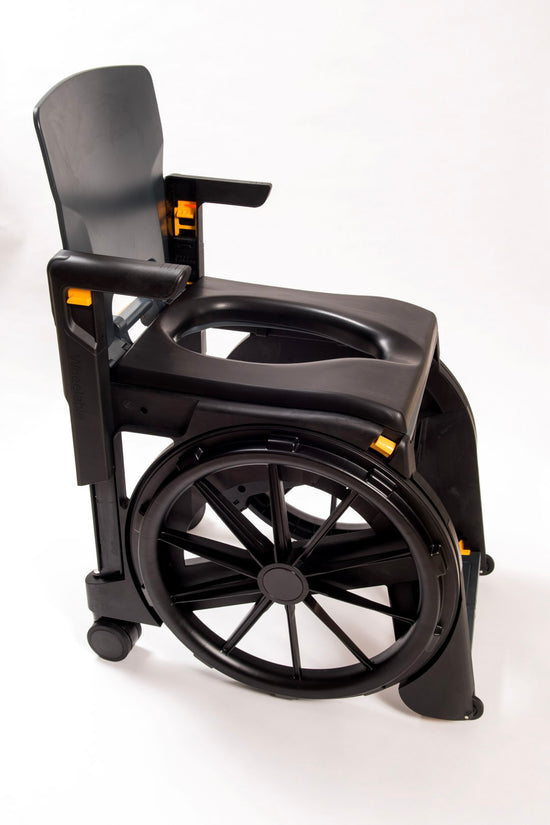 ShowerTravel Folding WheelAble Bathing Chair & Commode