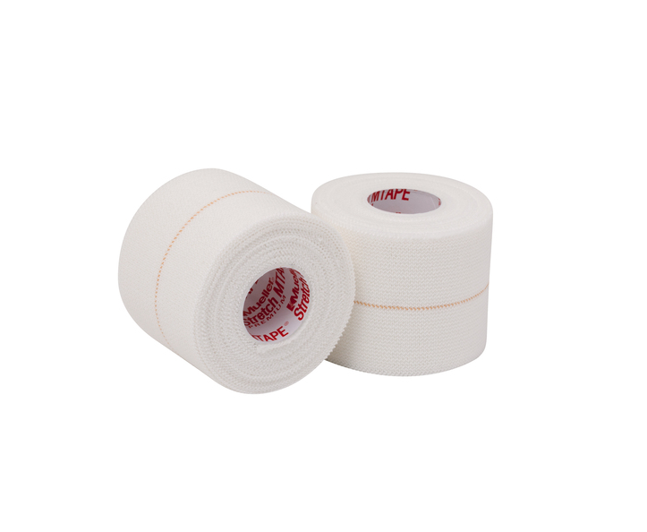 Stretch MTape Premium Maximum Strength Elastic Adhesive Tape, White