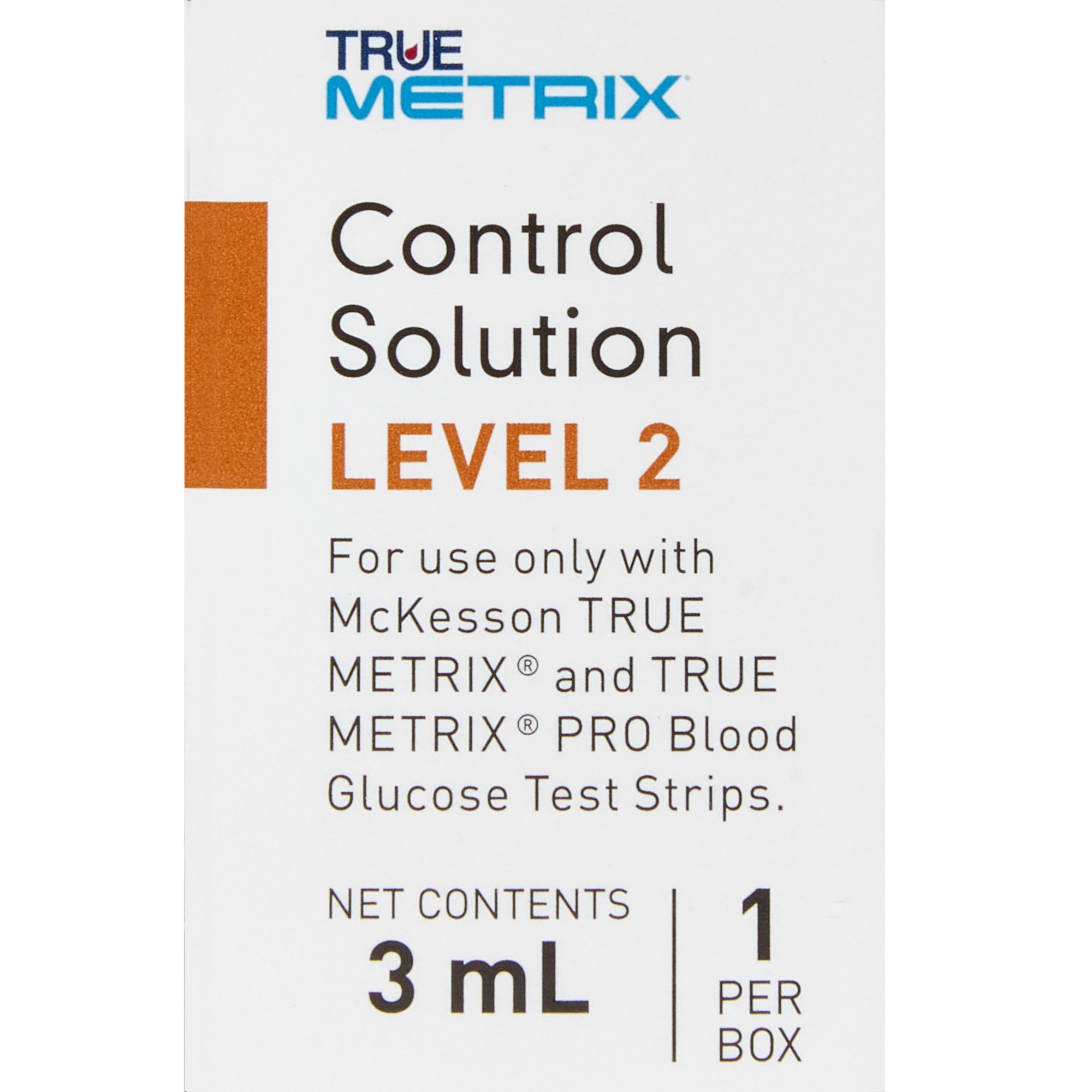 Mckesson True Metrix Blood Glucose Control Solution 06-R5051-3