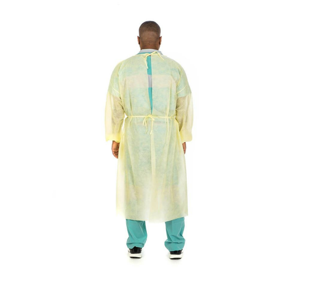 Tri Layer SMS Fabric Isolation Gown