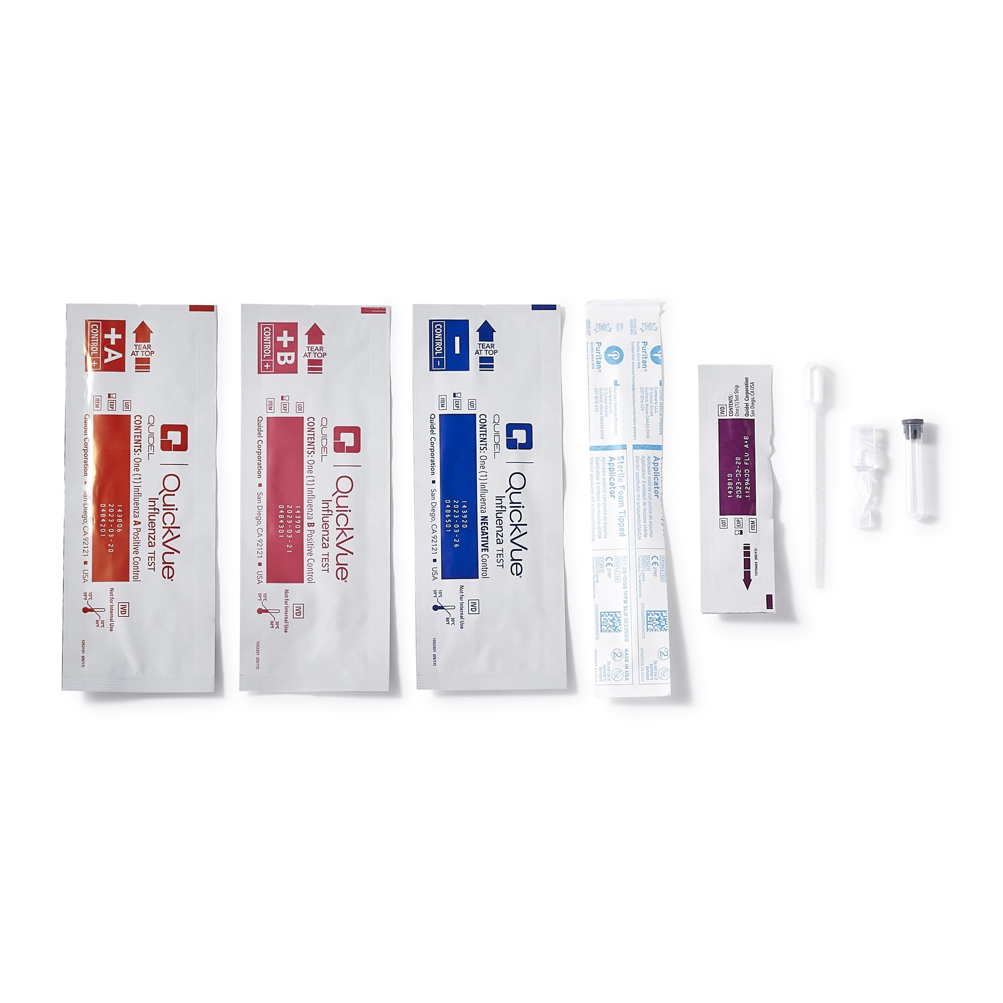 QuickVue Influenza A+B Test Kit