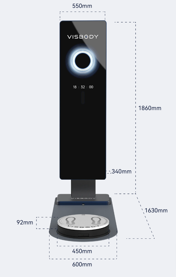Revolutionary 3D Body Composition Scanner