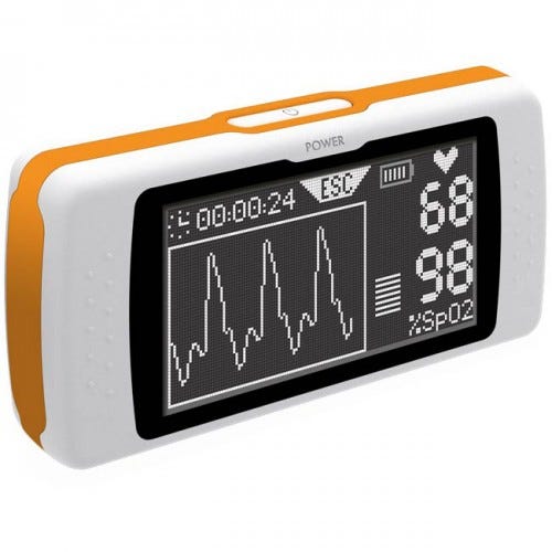  Spirodoc Touchscreen Spirometer with Oximeter