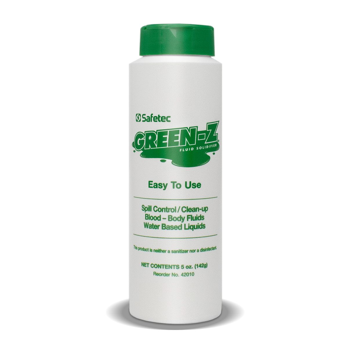 Green Z Spill Control Solidifier Shaker Top Bottle