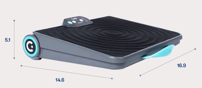 Cubii Cubii Revive Seated Vibration Footplate for Relief and Recovery ...