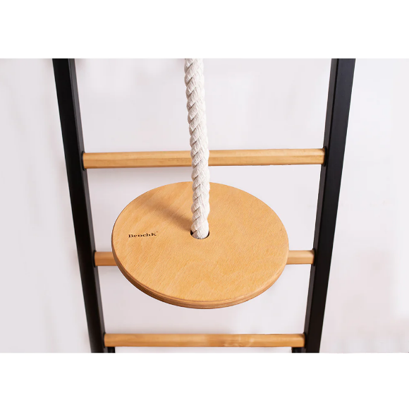 221+A076 Wall Bar with Fixed Steel 6 Grip Pull Up and Gymnastic Accessories