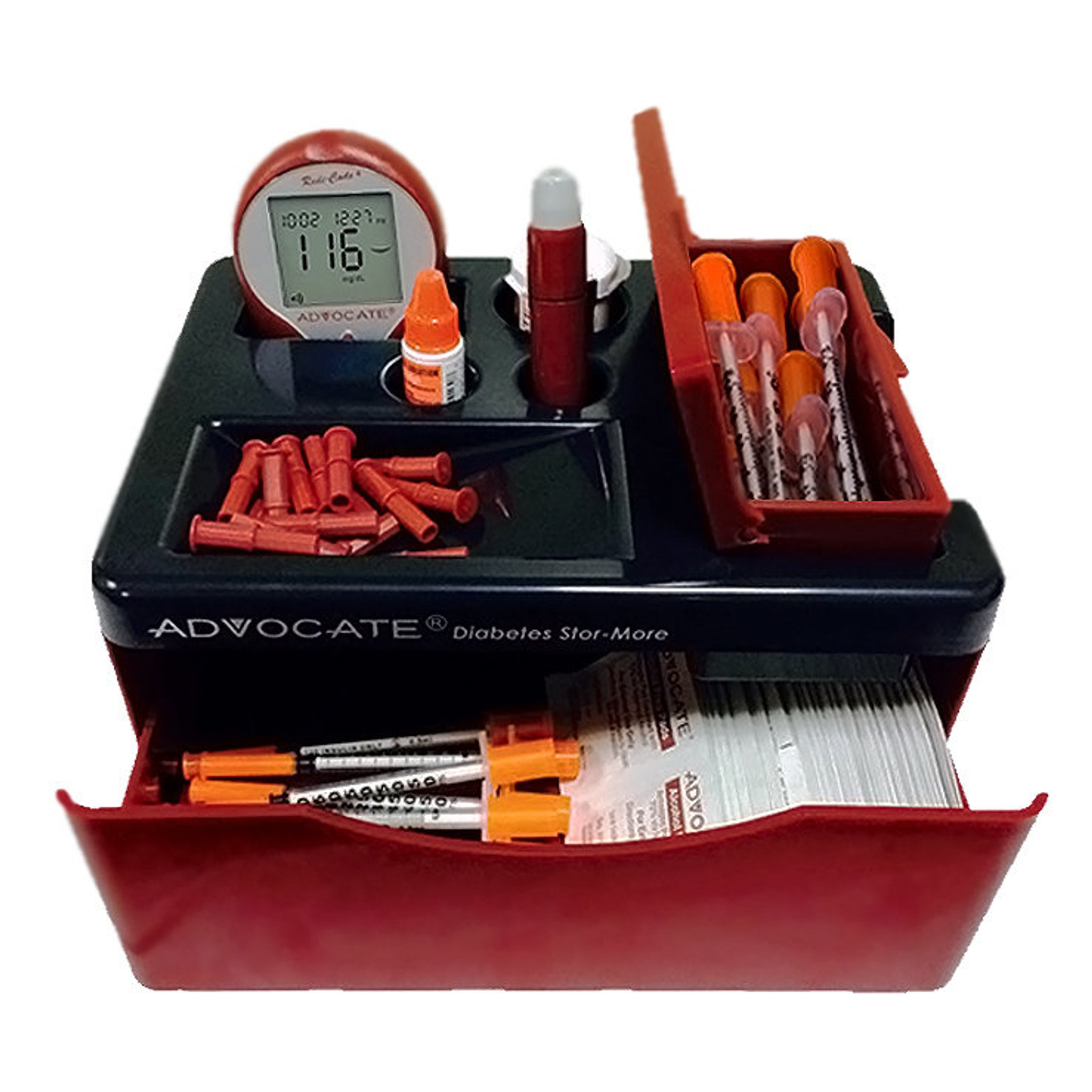 Stor More Diabetic Blood Glucose Accessories Organizer