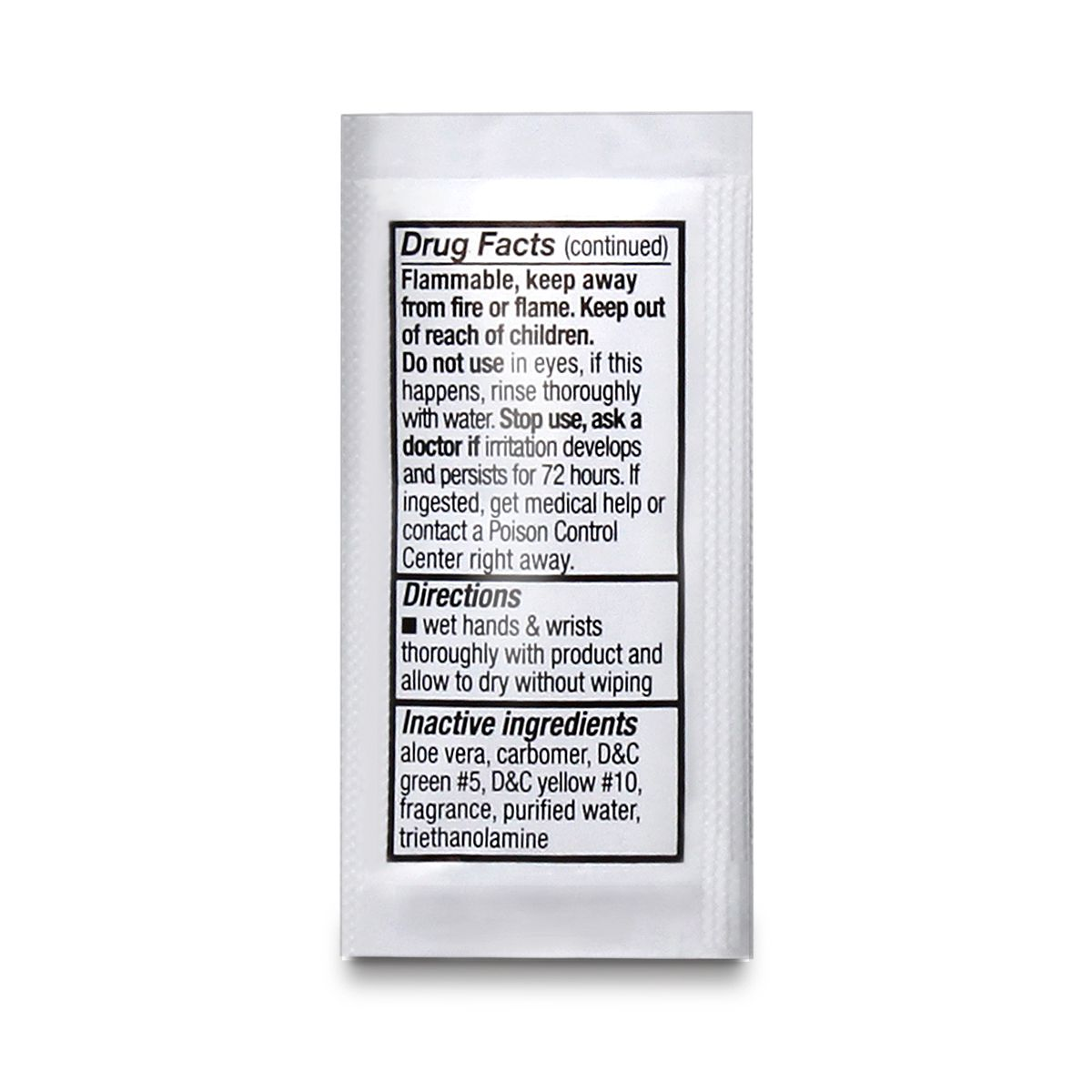 Instant Hand Sanitizer Pouch, Fresh Scent, 9 g 