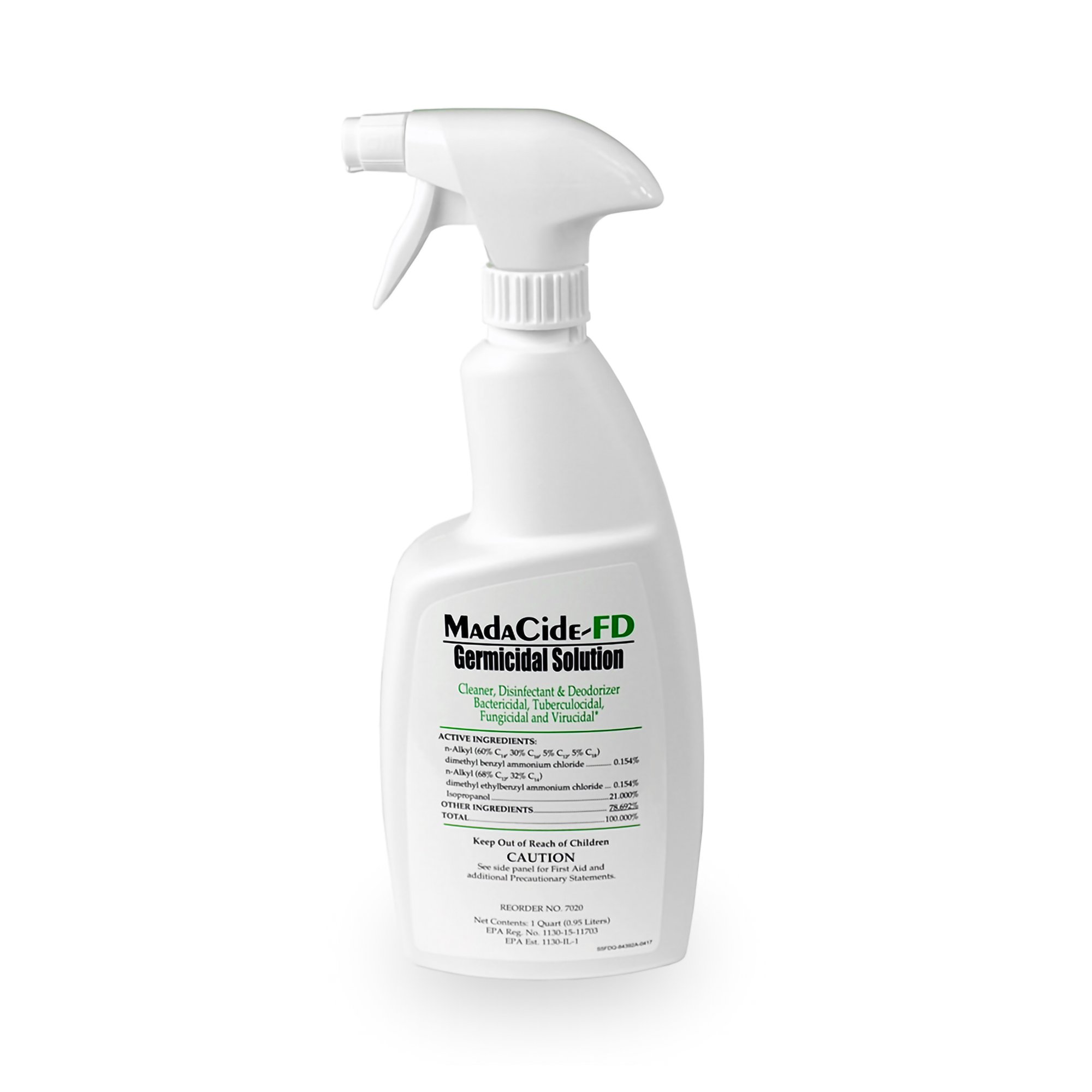 MadaCide FD 32 Oz Surface Disinfectant Cleaner Spray Bottle
