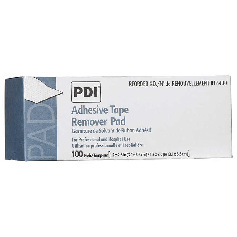 Adhesive Tape Remover Pad, 1.25" x 2.625"