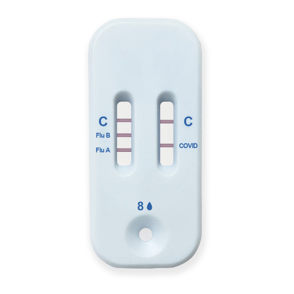COVID-19 / Flu A&B Ag Combo Rapid Test Cassette (Swab)