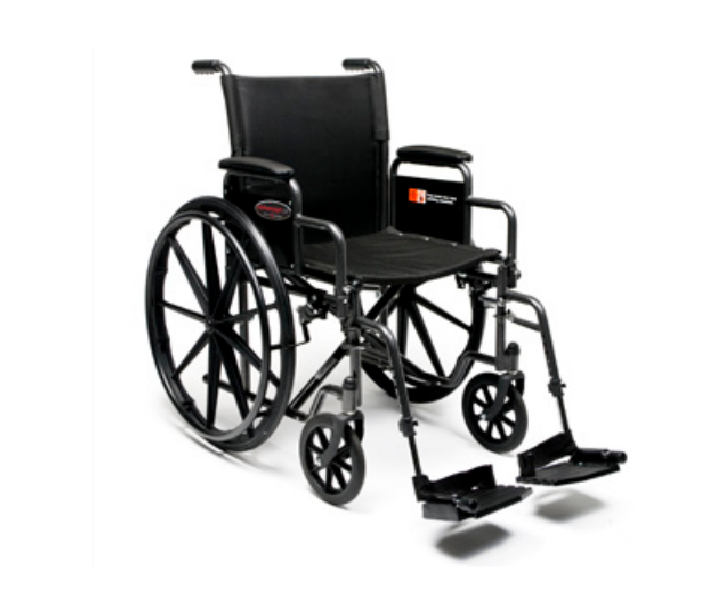 Advantage LX Wheelchair with Detachable Desk Arm