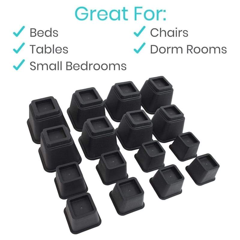 Bed Risers - High Lifts for Adjustable Furniture