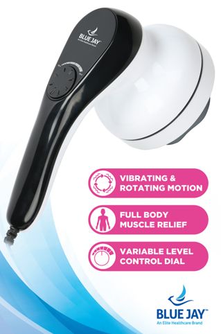 Blue Jay Complete Relief Handheld Corded Massager BJ205200 Blue Jay Complete Relief Handheld Corded Massager BJ205200