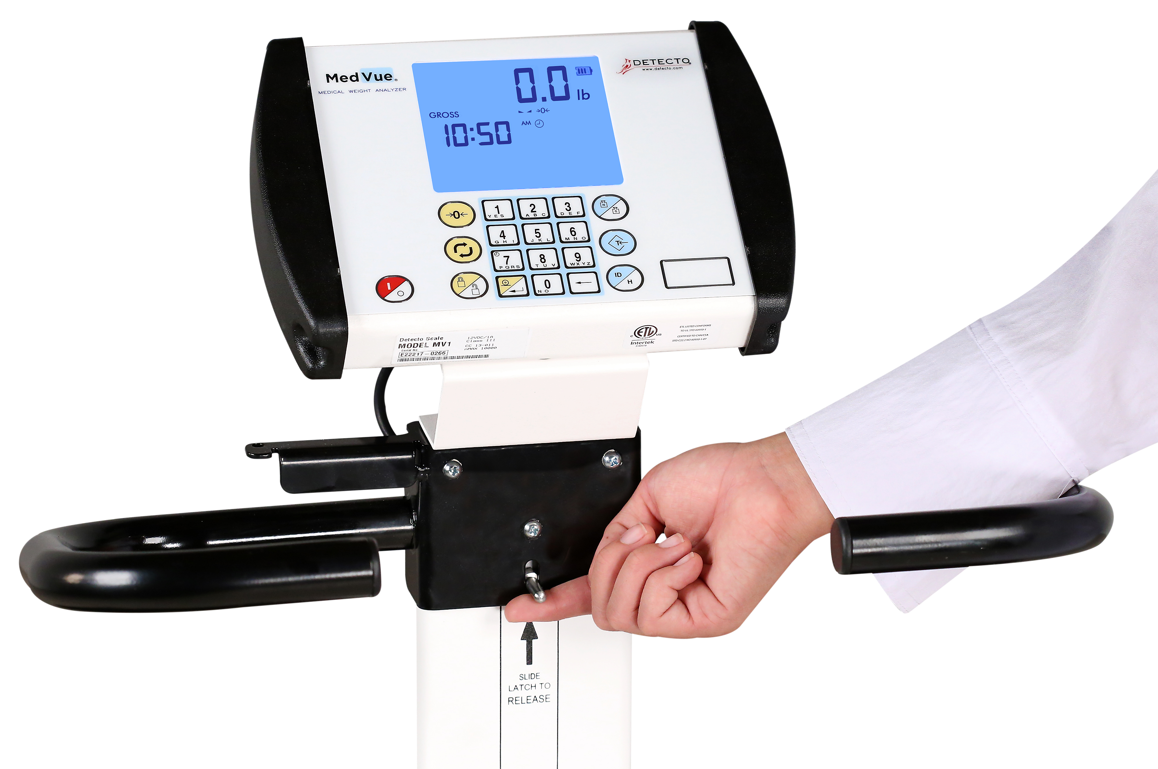 Portable Folding Wheelchair Scale