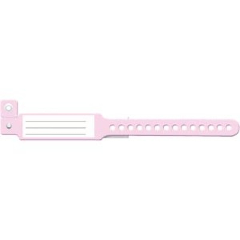 Wristband Infant, Vinyl, Pink