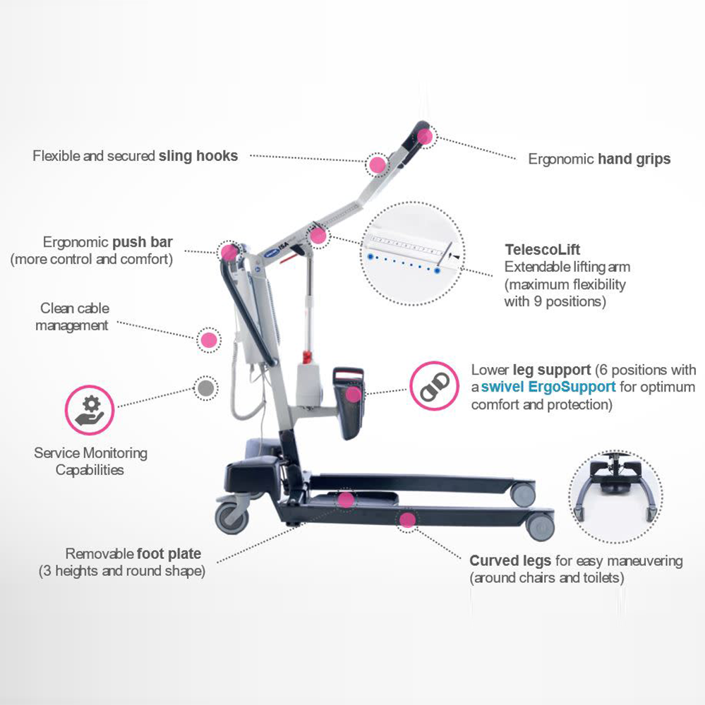 ISA Compact Stand-Up Lift