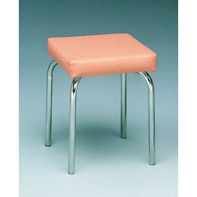 Square Top Stationary Stool without Back